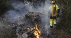La Guardia Civil investiga que el factor humano sea la causa del incendio de Montitxelvo
