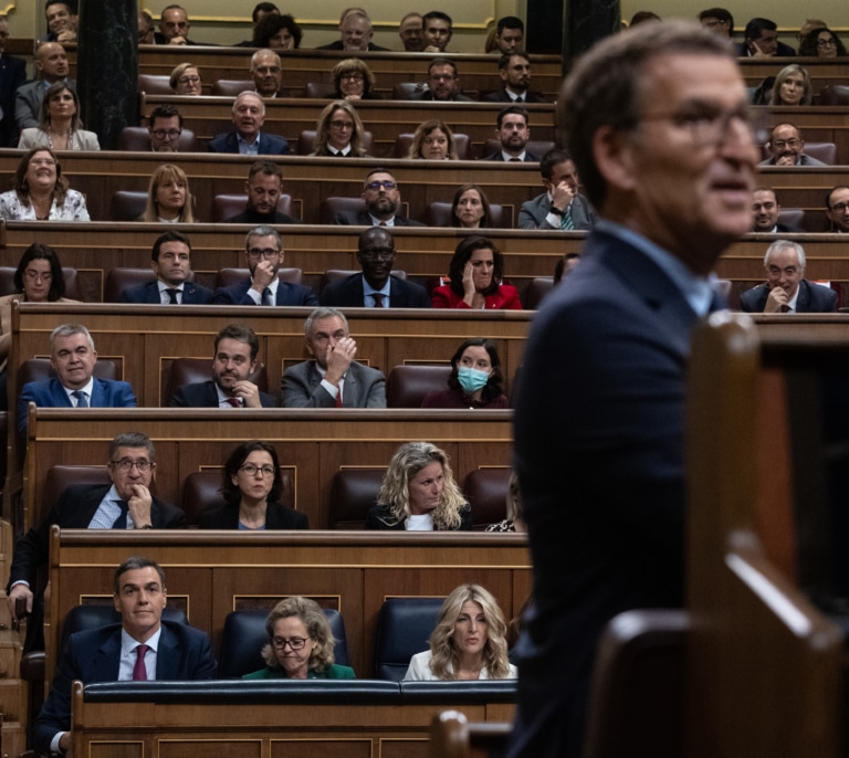Satisfacción en las filas del PP por la subida de tono de Feijóo: "Es lo que reclama la sociedad"