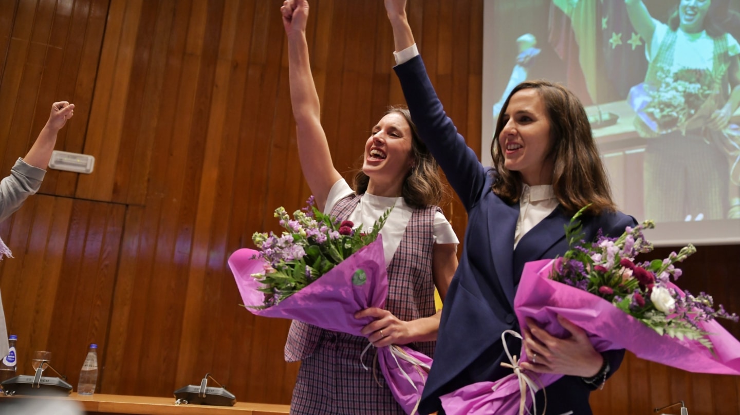 Irene Montero acusa a Sánchez de "romper la unidad del bloque democrático" por echarlas del Gobierno