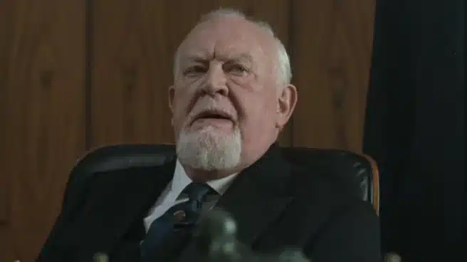 Joss Ackland in the movie Brilliant Plan