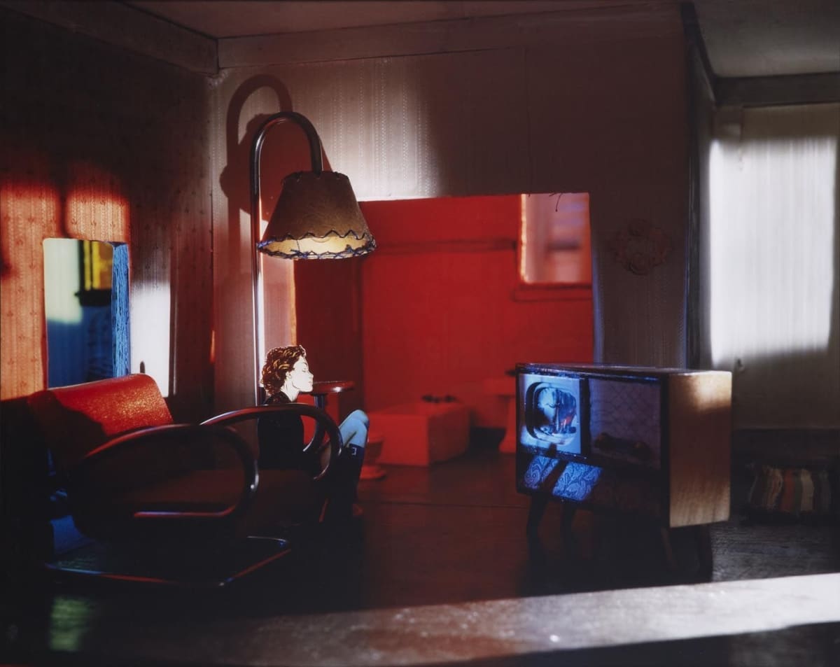 Laurie Simmons, The Longhouse (TV Room), 2004.