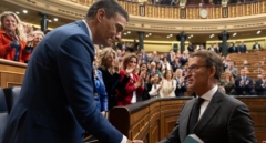 Feijóo a Sánchez mientras le estrechaba la mano: "Esto es una equivocación"