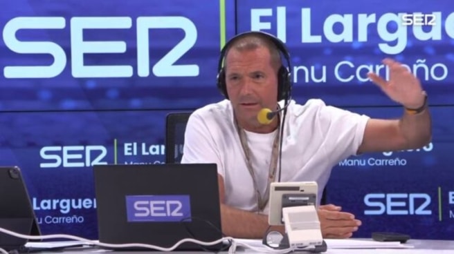 El periodista Manu Carreño Manu Carreño