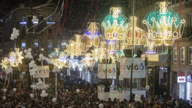 Abel Caballero enciende las luces de Navidad en Vigo: "Quiero decirle al alcalde de Nueva York que se prepare"