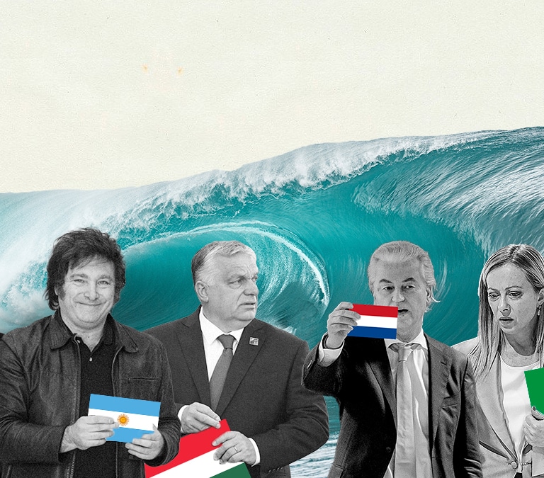 De Milei a Wilders: la ola de cambio que abandera el nacionalpopulismo global