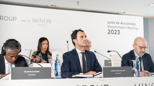 NH Hotel Group supera las cifras de 2019 y obtiene un beneficio de 99,6 millones de euros El presidente dominical de NH Hotel Group, Dillip Rajakarier