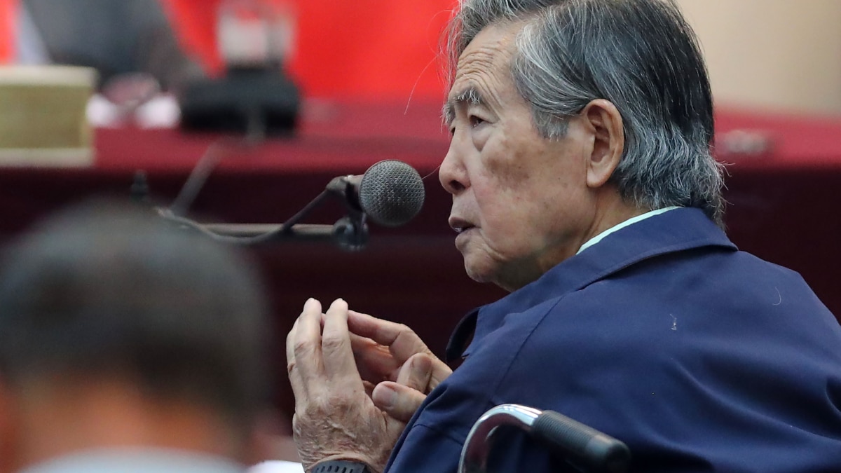 Liberan al expresidente peruano Alberto Fujimori