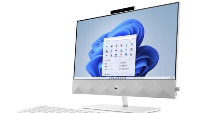 HP Gray Desktop