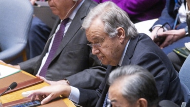 "El pueblo de Gaza mira al abismo", clama Guterres ante el Consejo de Seguridad de la ONU