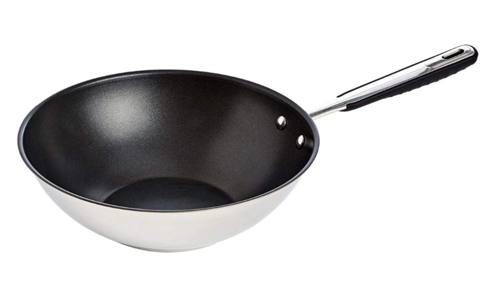 Sartén wok de inducción Amazon Basics