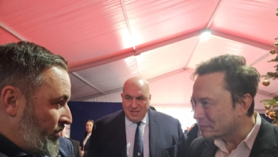 Abascal y Elon Musk, juntos en Roma contra la cultura 'woke'