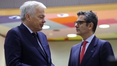 Reynders insiste en que Bruselas evaluará la amnistía solo cuando se apruebe y urge a renovar ya el CGPJ