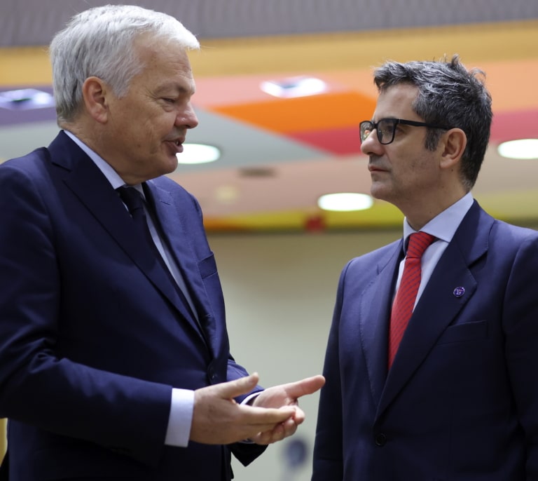 Reynders insiste en que Bruselas evaluará la amnistía solo cuando se apruebe y urge a renovar ya el CGPJ