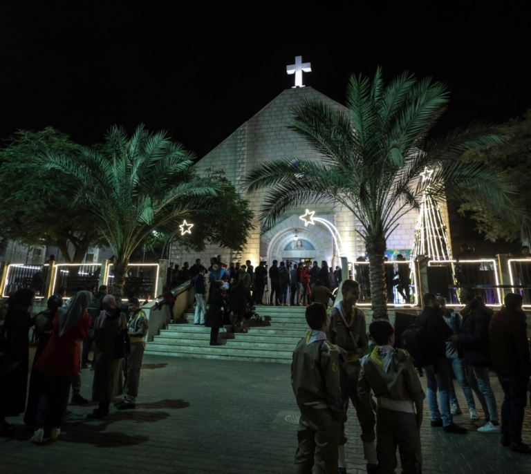 Los últimos cristianos de Gaza: “No hay nada que celebrar. Es una Navidad triste”