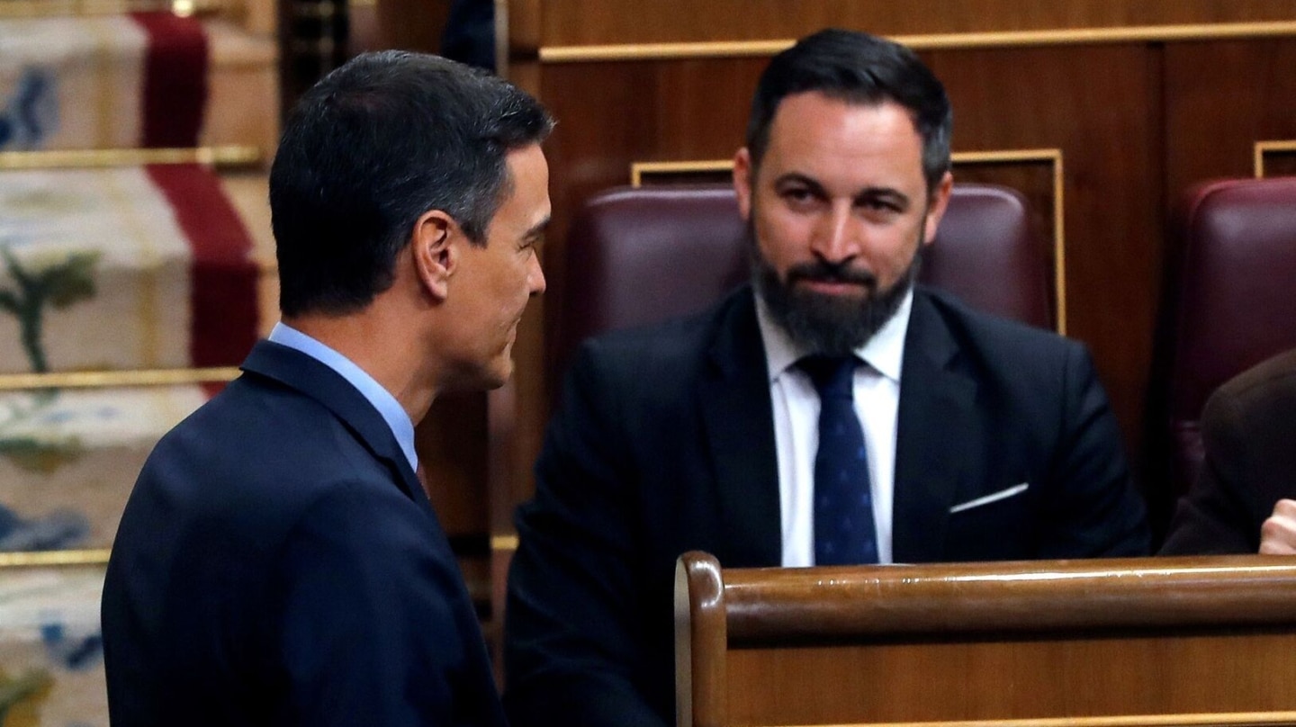 El PP acusa a Abascal de "dar un balón de oxígeno a Sánchez" en su semana más difícil