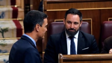 El PP acusa a Abascal de "dar un balón de oxígeno a Sánchez" en su semana más difícil