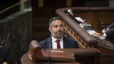 Abascal carga contra Feijóo por condenar sus palabras sobre Sánchez: "Se ha sumado a la corriente 'woke'"