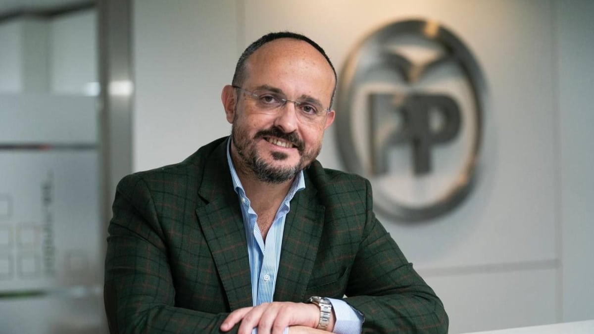 Alejandro Fernández, el candidato del PP a la Generalitat