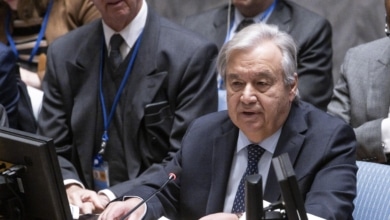 António Guterres: "No podemos salvar un planeta en llamas con una manguera de combustibles fósiles"