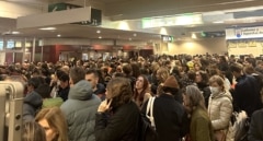 Una avería de infraestructura desata el caos en la estación de Chamartín y provoca retrasos de horas en los trenes de alta velocidad