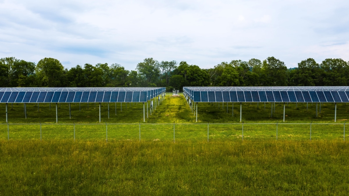 Campo de energía solar