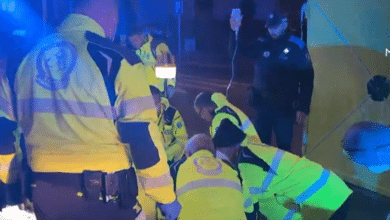 Herido grave tras perder el control de su patinete eléctrico y chocarse contra una furgoneta en Madrid