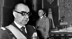 "Se nos mueve la tierra bajo los pies", dijo Franco tras el atentado contra Carrero