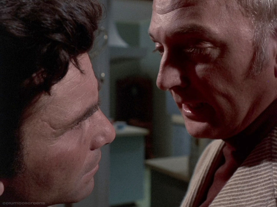 Peter Falk y Jack Cassidy en el primer episodio de 'Colombo'.