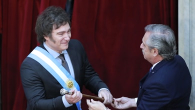 Javier Milei, presidente: "Hoy comienza una nueva era en Argentina"