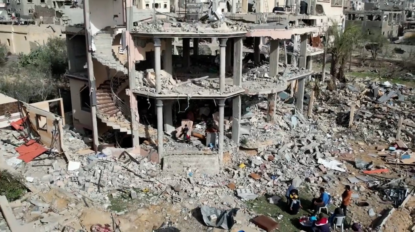 La devastación de Gaza, en mapa y cifras