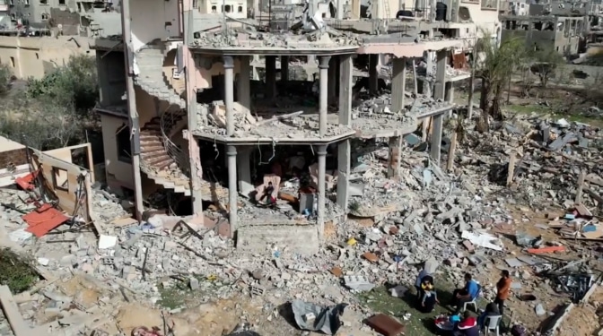 La devastación de Gaza, en mapa y cifras