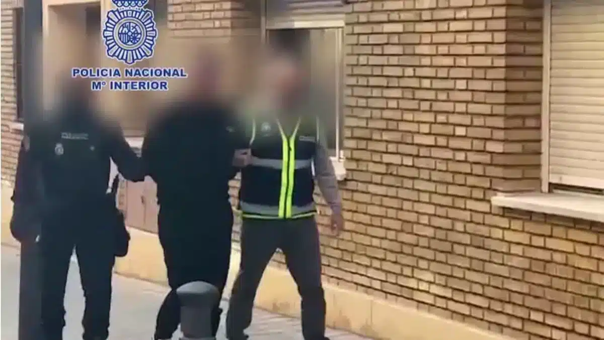 Momento de la detención