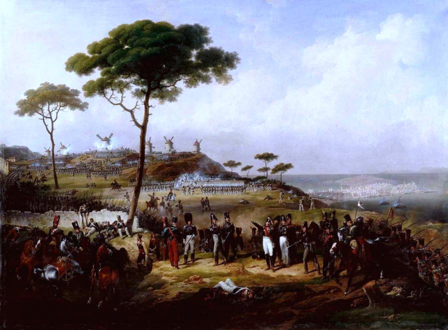 'Episodio de la intervención francesa en España en 1823' (1828), por Hippolyte Lecomte.
