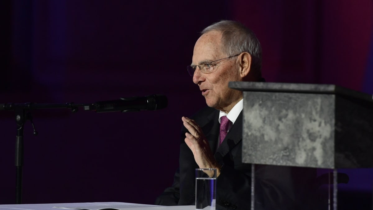 Wolfgang Schäuble, ex ministro de Finanzas alemán