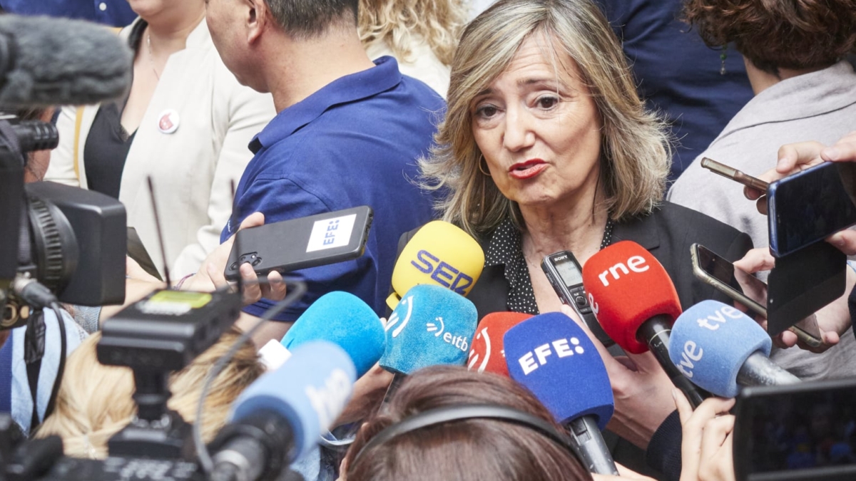 La alcaldesa de Pamplona, Cristina Ibarrola