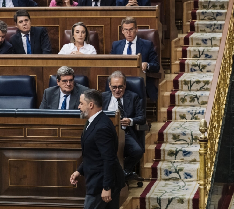 Feijóo debe librarse de Abascal. Tiene cuatro años para lograrlo