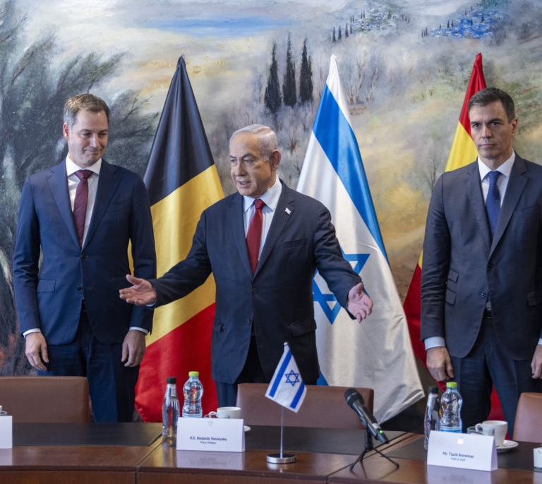 El gobierno de Netanyahu acusa a Sánchez de "liderar la cruzada anti israelí"