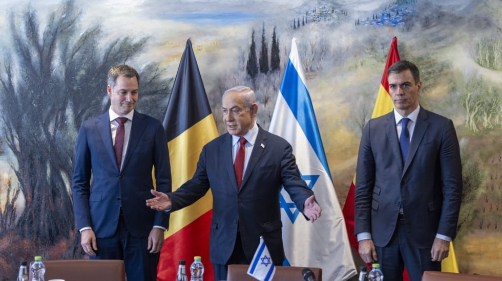 El gobierno de Netanyahu acusa a Sánchez de "liderar la cruzada anti israelí"