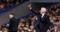 Ancelotti: "No me quejo de nada ni de nadie, salgo del Villamarín satisfecho, es un punto bueno"