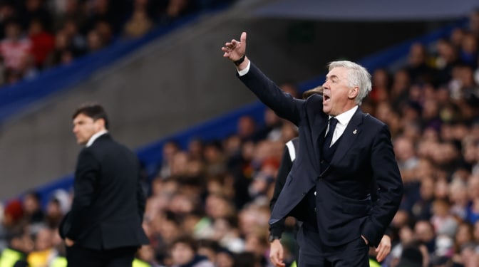 Ancelotti: «No me quejo de nada ni de nadie, salgo del Villamarín satisfecho, es un punto bueno»