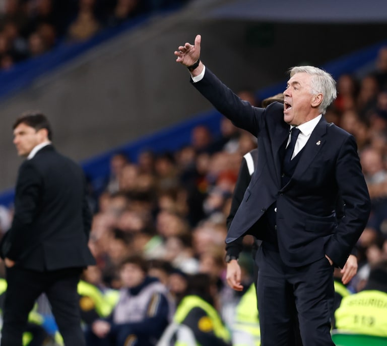 Ancelotti: "No me quejo de nada ni de nadie, salgo del Villamarín satisfecho, es un punto bueno"