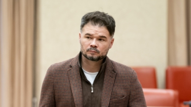 Rufián pone como ejemplo a Yolanda Díaz en la polémica de los tránsfugas de Podemos