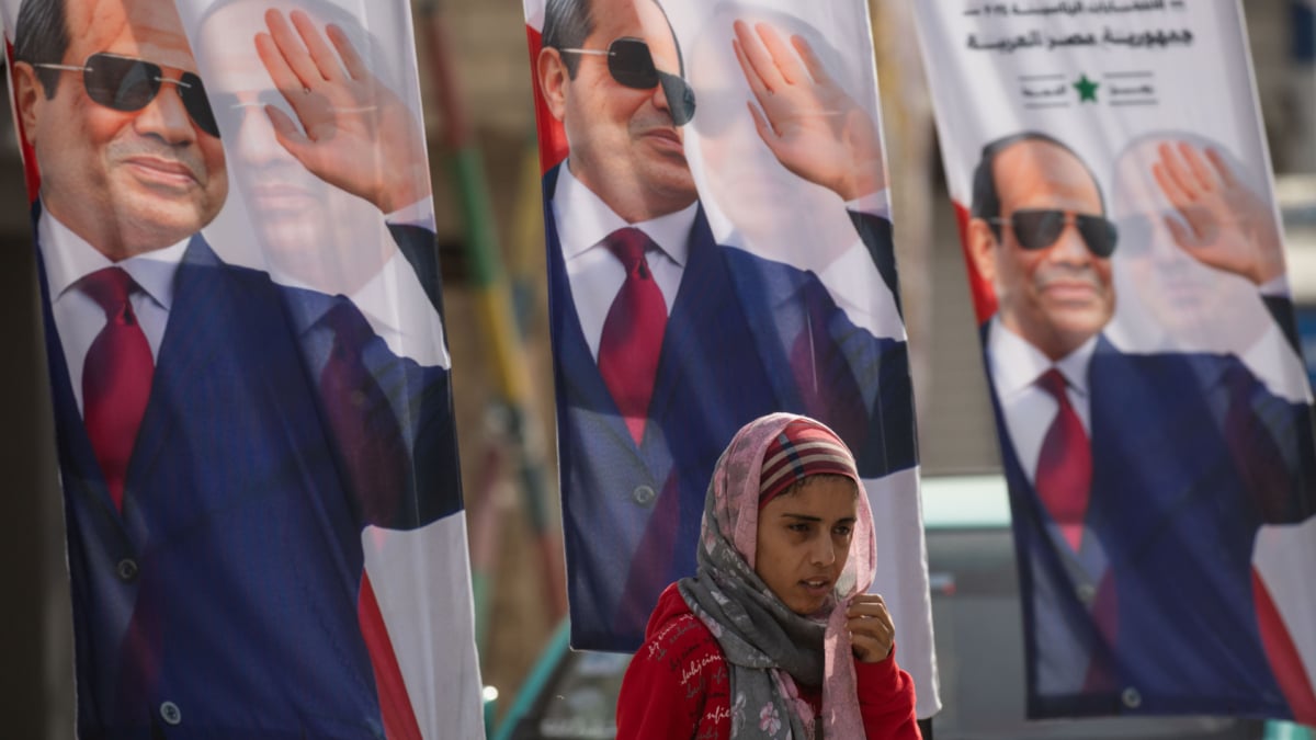 ¿Por cuánto ganará Al Sisi en Egipto? La única intriga de unas presidenciales marcadas por la pobreza y Gaza