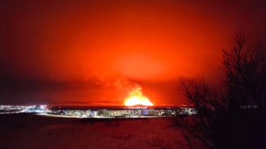 Islandia declara el estado de emergencia por la erupción de un volcán cerca de Grindavík