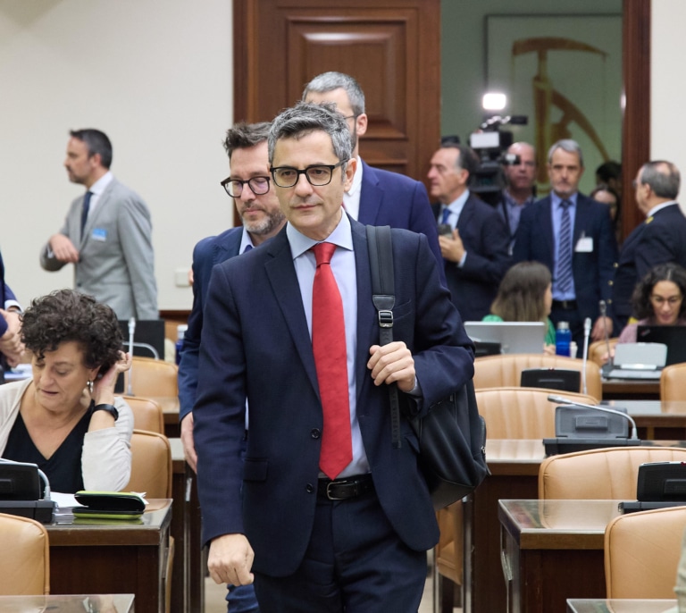 Bolaños pone cifras al coste del bloqueo del CGPJ: 12,5 millones de euros cada año