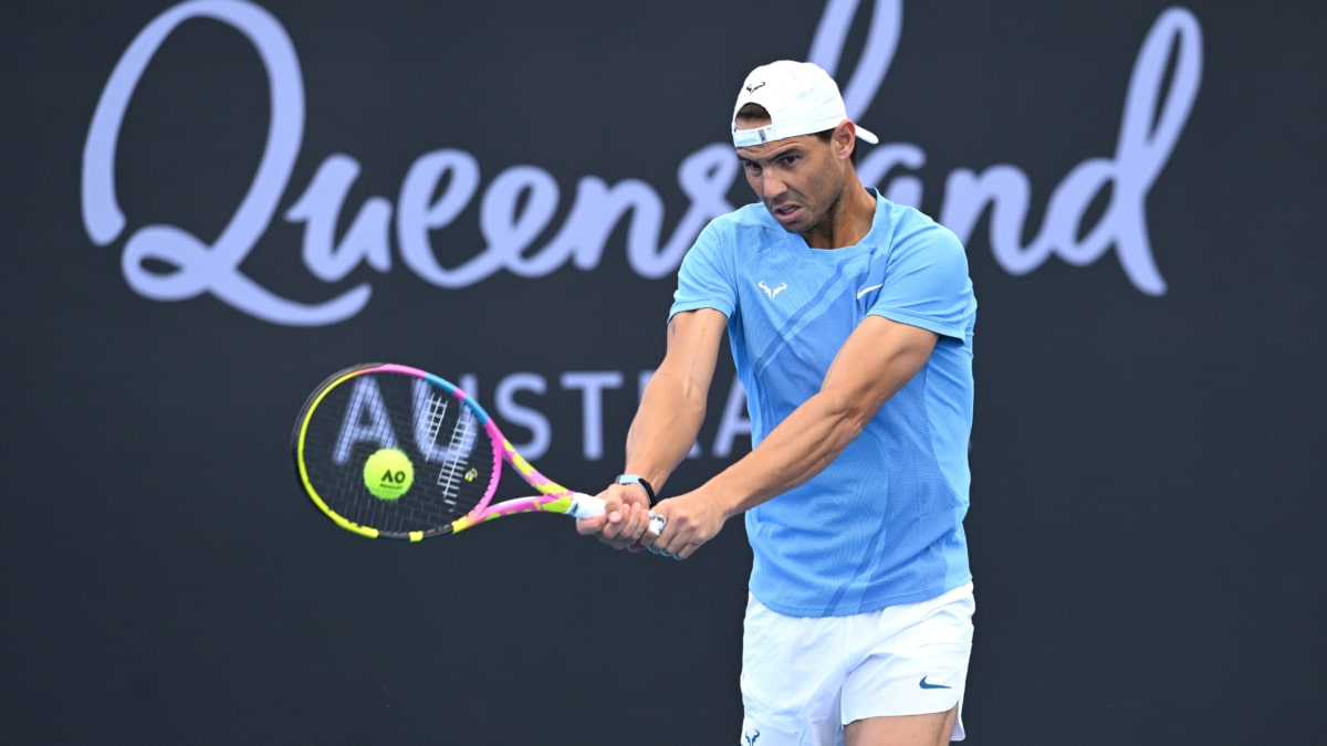 Rafael Nadal prepara en Brisbane su retorno a las pistas en el torneo australiano