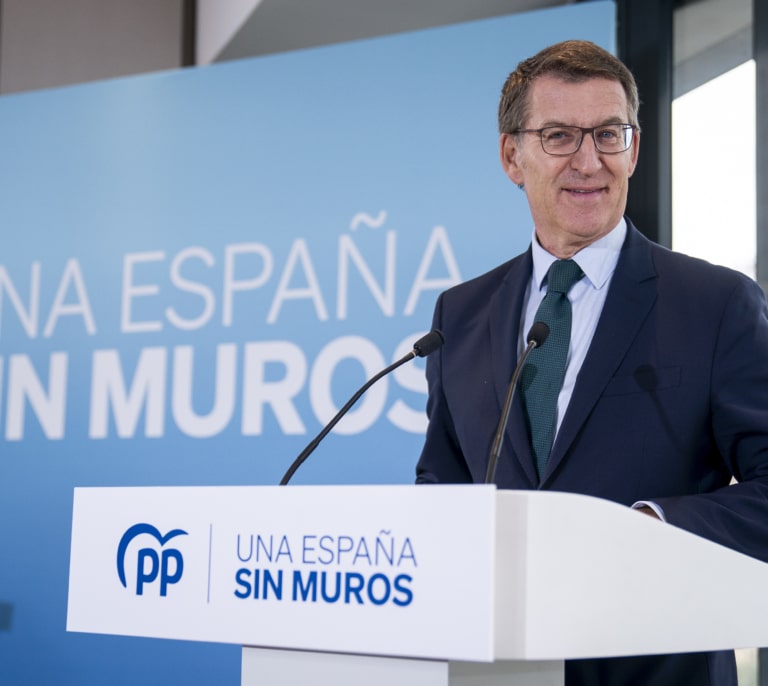 Feijóo, tras el pacto PSOE-Bildu: "Con la moción de Pamplona España pierde un partido de Estado"