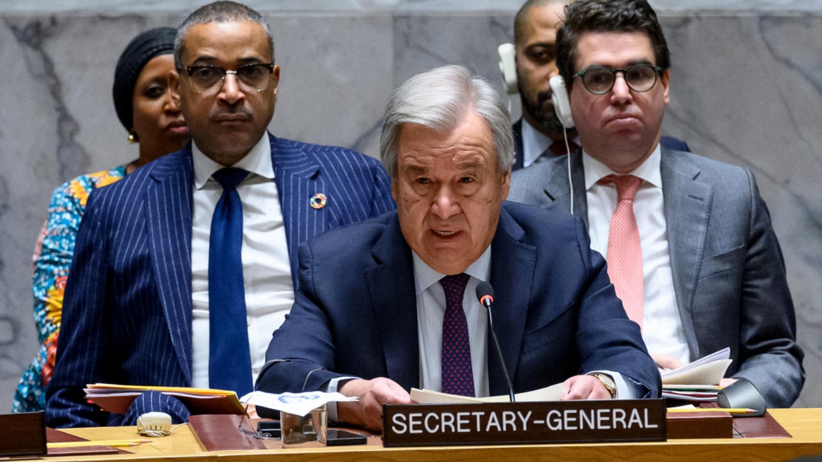 Guterres llama a reformar el Consejo de Seguridad tras el veto de EEUU al alto el fuego en Gaza: "No voy a arrojar la toalla"