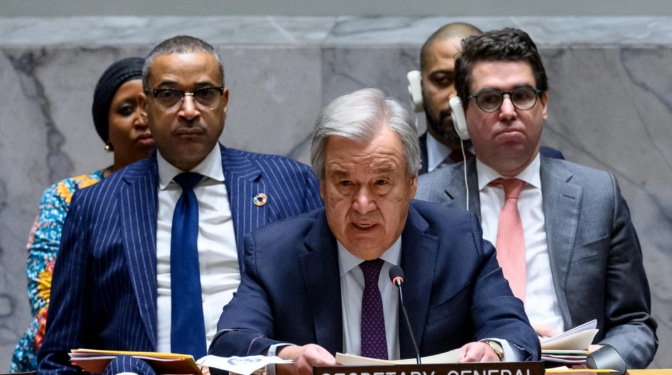 Guterres llama a reformar el Consejo de Seguridad tras el veto de EEUU al alto el fuego en Gaza: "No voy a arrojar la toalla"