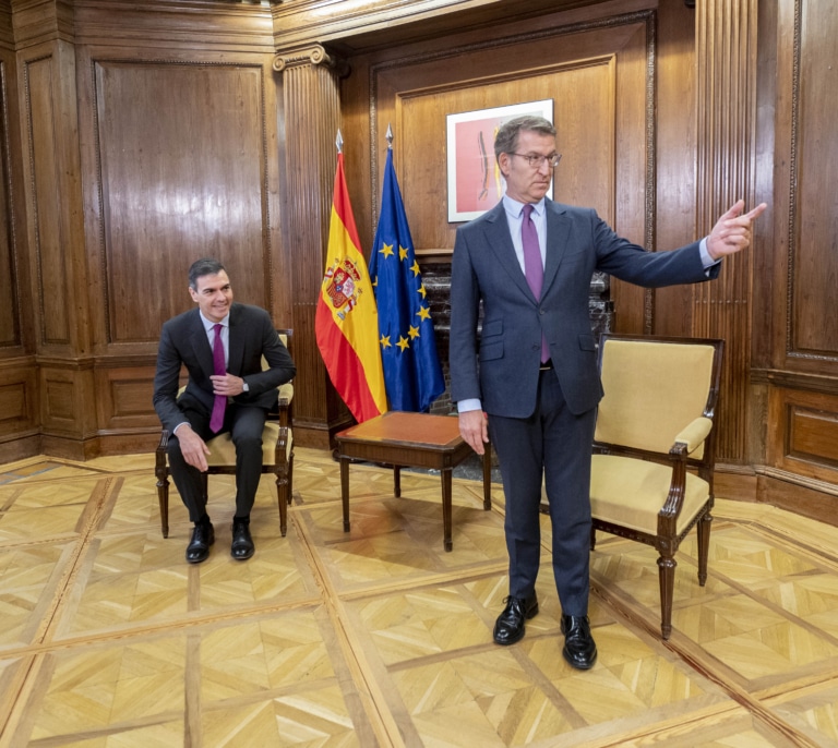 Feijóo propone un sistema de renovación del CGPJ que impida prorrogar mandatos